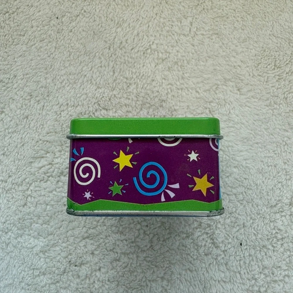Vintage Lip Smackers BFF Y2K Tin‎ Swirls Stars 90's Nostolgia